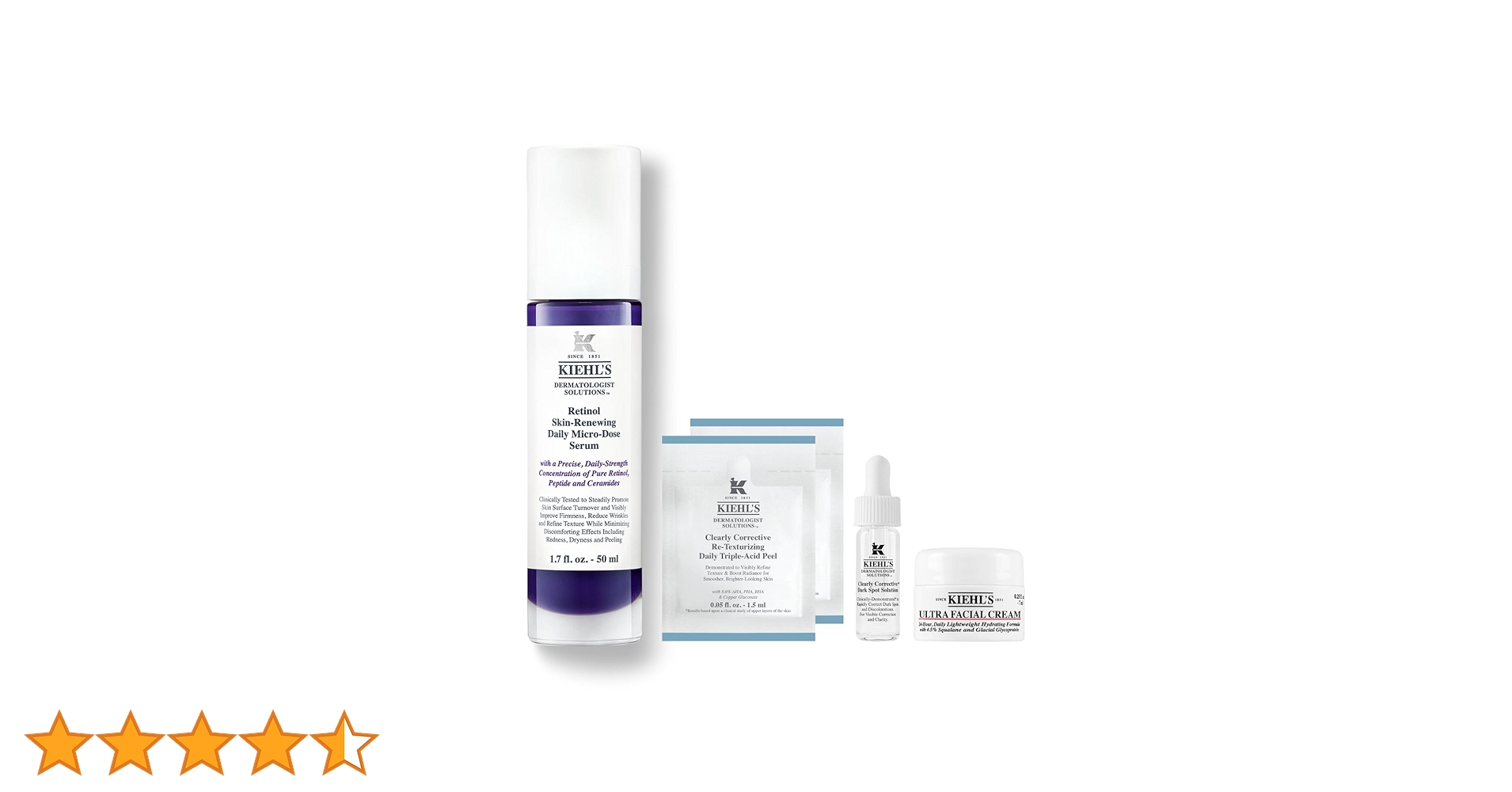 新品未使用 Kiehl’s レチノールセラム 50ml｜国内正規品 楽天市場】キールズ レチノール 美容液 スターターセット 50ml